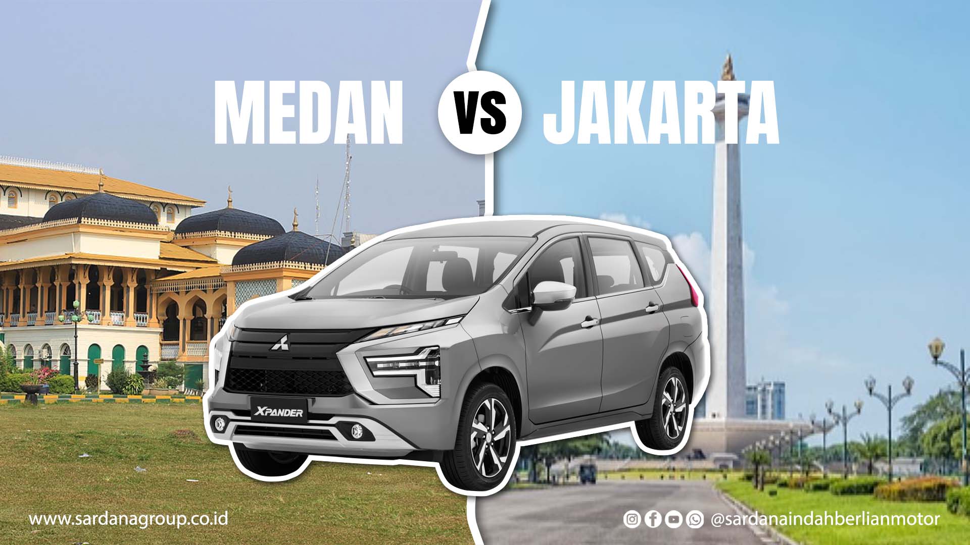 Ini Penyebab Harga OTR Mobil Mitsubishi Berbeda di Kota Medan dan Jakarta!